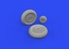 Eduard 648821 Yak-9D wheels ZVEZDA 1/48