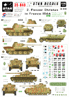 Star Decals 35-848 2. Panzer Division in France 1944 1/35