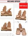 Yamamoto YMPTUN112 Sport Seats - Recaro Speed 1/24