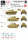 Star Decals 35-877 Befehls-Panther Ausd D 1/35