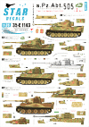 Star Decals 35-C1143 s.Pz.Abt. 505 # 1.	 1/35