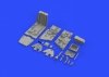 Eduard 648411 Bf 109G-6/ U4 cockpit TAMIYA 1/48