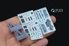 Quinta Studio QD+72117 Su-24MR 3D-Printed coloured Interior on decal paper (Zvezda) (with 3D-printed resin part) 1/72