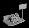  Zvezda 6210 German MG-34 machine-gun with crew 1941-1945 (winter) 1/72