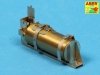Aber 16027 Fire extinguisher with brackets used on German tanks, assault guns and other vehicles (1:16)