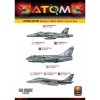 AMMO of Mig Jimenez ATOM 20700 Modern USAF-NAVY Colors Set 12 x 20 ml 