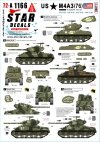 Star Decals 72-A1166 US M4A3(76) in Europe 1944-45. 25th Tk Bn. 37th Tk Bn. 761st Tk Bn. 778th Tk Bn 1/72