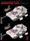 Rye Field Model 5137 German King Tiger Pz.Kpfw. VI Ausf. B Ardennes 1944 Standart Version 1/35