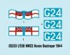 Trumpeter 05333 HMCS Huron Destroyer 1944 (1:350)