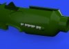 Eduard 648688 Fw 190D exhaust stacks EDUARD 1/48