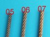Eureka XXL LH-06 1.35mm x 50cm Metal wire rope, linka holownicza