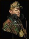 Young Miniatures YM1851 German WAFFEN SS Panzer Officer WWII 1/10