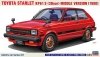 Hasegawa HC63-21163 Toyota Starlet KP61 S (3 Door) Middle Version (1980)