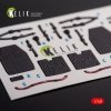 KELIK K48113 UH-60A Black Hawk - Type 1 interior 3D decals for ICM kit 1/48