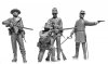 ICM 35021 American Civil War Confederate Infantry 1/35