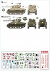 Star Decals 72-A1056 Israeli AFVs # 1. M1 Super Sherman and M1 Super Sherman 1/72
