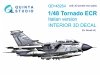 Quinta Studio QD+48264 Tornado ECR Italian 3D-Printed & coloured Interior on decal paper (Revell) (with 3D-printed resin parts) 1/48