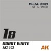 AK Interactive AK1502 DUAL EXO 1B – ROBOT WHITE 60ML