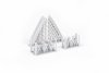 Eduard 6481099 P-40 cold weather exhaust stacks rounded PRINT EDUARD 1/48