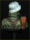 Young Miniatures YM1825 German Infantry Russian Front WWII 1/10