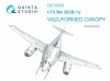 Quinta Studio QC72050 Me-262B-1a vacuumed clear canopy (Revell) 1/72