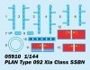 Trumpeter 05910 PLAN Type 092 Xia Class SSBN 1/144