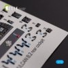 KELIK K72136 AVRO VULCAN B.2 Rear cockpit - interior 3D decals for Airfix kit 1/72