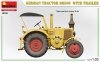 MiniArt 38038 German Tractor D8506 with trailer 1/35