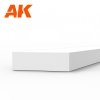 AK Interactive AK6528 STRIPS 1.50 X 5.00 X 350MM – STYRENE STRIP – (9 UNITS)