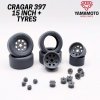 Yamamoto YMPRIM15 Cragar 397 15 + Tyres Prokit! 1/24