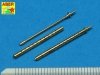 Aber A32017 Set of 2 cal .50 (12,7mm) standard barrels for US aircraft machine guns Browning M2 (1:32)