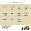 AK Interactive AK11006 Silver Grey 17ml