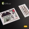 KELIK K32012 HAWKER HURRICANE MK.IIB - INTERIOR 3D DECAL FOR REVELL KIT 1/32