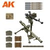 AK Interactive AK35005 INFANTRY SUPPORT WEAPONS DSHKM & SPG-9 1/35