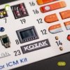 KELIK K35020 KOZAK-2 UKRAINIAN MRAP 3D DECALS FOR ICM KIT 1/35