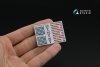 Quinta Studio QD43001 KAMAZ-43509 3D-Printed coloured Interior on decal paper (Zvezda) 1/43