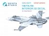 Quinta Studio QDS48277 F/A-18А 3D-Printed & coloured Interior on decal paper (HobbyBoss)(Small version) 1/48