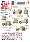 Star Decals 72-A1107 French Fighting Vehicles in Africa # 2 FFL - Forces Francaises Libres 1/72