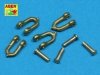 Aber R-14 Early model shackle for Pz.Kpfw.V Panther x4 pcs (1:35)