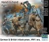 Master Box 35116 Hand-to-hand fight German & British infantrymen WW I era