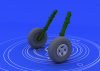 Eduard 648115 Spitfire wheels - 4 spoke 1/48 (EDUARD)