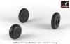 Armory Models AW32013 Mikoyan MiG-9 Fargo / MiG-15 Fagot (early) wheels w/ weighted tires 1/32