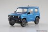  Aoshima 05778 Suzuki Jimny / Brisk Blue Metallic - SNAPKIT 1/24