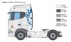 Italeri 3965 Scania 770 S V8 White Cab 1/24
