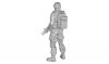 CMK F48333 Commanding Officer (standing), US Army Infantry Squad 2nd Division 1/48