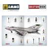 AMMO of Mig Jimenez 6521 How To Paint Bare Metal Aricraft Solution Book