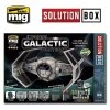 AMMO of Mig Jimenez 7720 HOW TO PAINT IMPERIAL GALACTIC FIGHTERS SOLUTION BOX