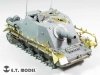 E.T. Model EA35-108 WWII German Stu.Pz.IVBrummbar Fender（Mid Production) For DRAGON Smart Kit 1/35