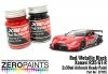 Zero Paints ZP-1115 Xanavi/Motul Nismo GT-R (R35) Red/Met Black Paint Set 2x30ml