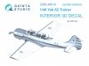 Quinta Studio QDS48019 Yak-52 3D-Printed & coloured Interior on decal paper ( ARK ) (Small version) 1/48